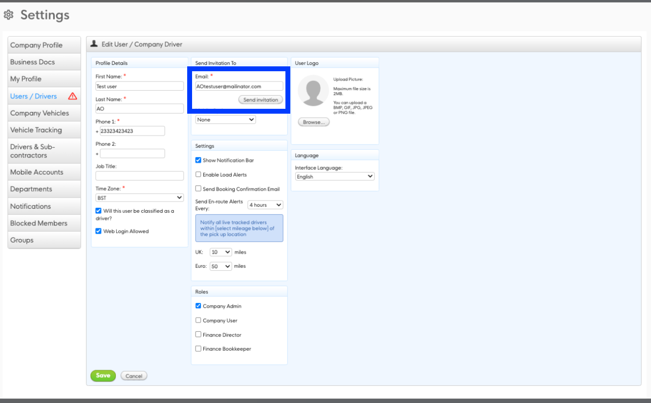 legal Account Owner role Transport Exchange Group